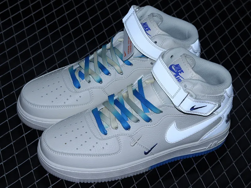 All categories Nk Air Force 1 Air Force series Nk Air Force 1 Mid Air Force mid-top Nk Air Force 1'07 Mid beige blue Dallas Mavericks city limited Air Force 1 mid-top sports and leisure sneakers DW5696-893